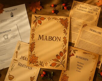 Mabon Bundle ~ Celebration, rituals, recipes, workbook, and more