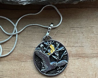 Winter’s Flight Necklace