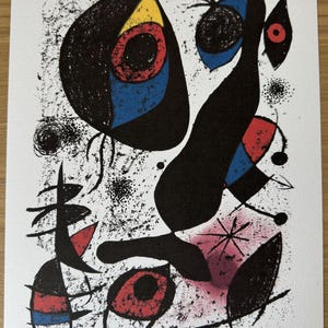 ジョアン・ミロ「A L&#39;Encre I」リトグラフ | 限定版 | サイン＆ナンバー入り
