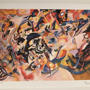 Wassily Kandinsky | Composition VII Lithograph | Limited edition | Signed & Numbered