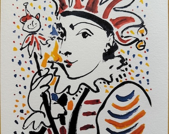 Pablo Picasso "Carnival" Lithograph | Limited edition | Signed & Numbered