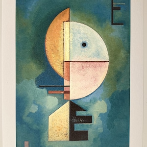 Wassily Kandinsky | Upward Lithograph | Limited edition | Signed & Numbered