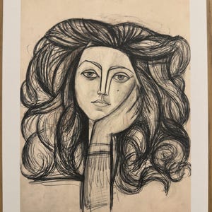 Pablo Picasso | Portret Françoise Gilot, litografia | Edycja limitowana | Podpisane i numerowane