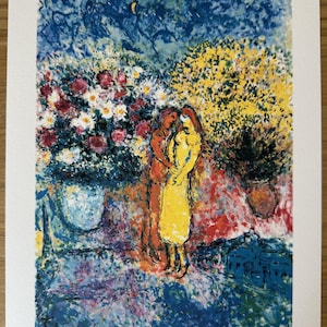 Marc Chagall Limited Edition Lithograph Signed and Numbered