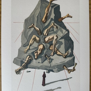 Salvador Dalí Limited Edition, Signed and Numbered Lithograph Print