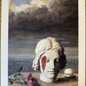 René Magritte | Druk litograficzny La Mémoire | Edycja limitowana | Podpisane i numerowane