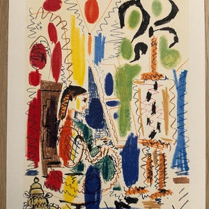 Pablo Picasso | L'atelier de Cannes Lithograph | Limited edition | Signed & Numbered