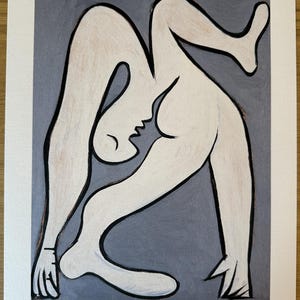 Pablo Picasso | Akrobata, litografia | Edycja limitowana | Podpisane i numerowane