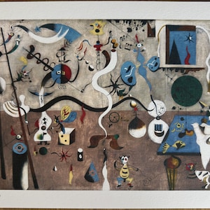 Joan Miró &quot;The Harlequin&#39;s Carnival&quot; Lithografie in beperkte oplage, gesigneerd en genummerd