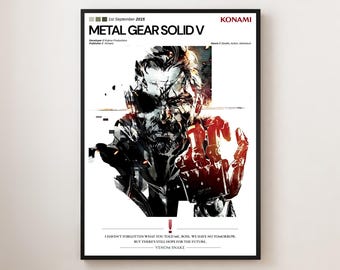 メタルギアソリッドV グラウンドゼロズ 24 x 36インチ ビデオ