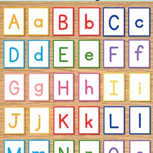 Alphabet Matching Memory Game | Uppercase Lowercase Letter Recognition Activity image 5