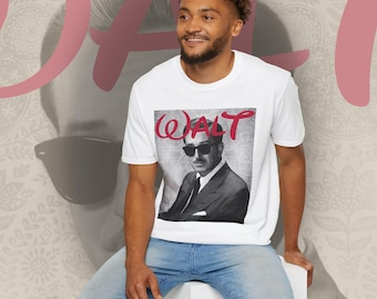 Retro Classic WALT Graphic Tee - Soft Unisex Vintage T-Shirt for Disney Fans, Magic Kingdom Vacation, Casual Fashion