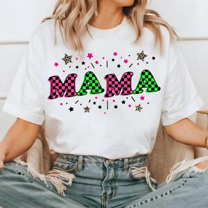 Neon MAMA png, Leopard Star Mama Png, Checkered Neon Mama, Colorful Mom Digital File, Summer Mama Shirt Png Trendy Mama Sublimation, Mom png