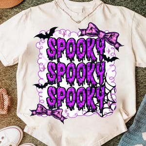 Halloween Spooky Preppy png, Retro Halloween png, Halloween Spooky Sublimation, Spooky png, Pumpkin Png, Halloween Fall Shirt png files