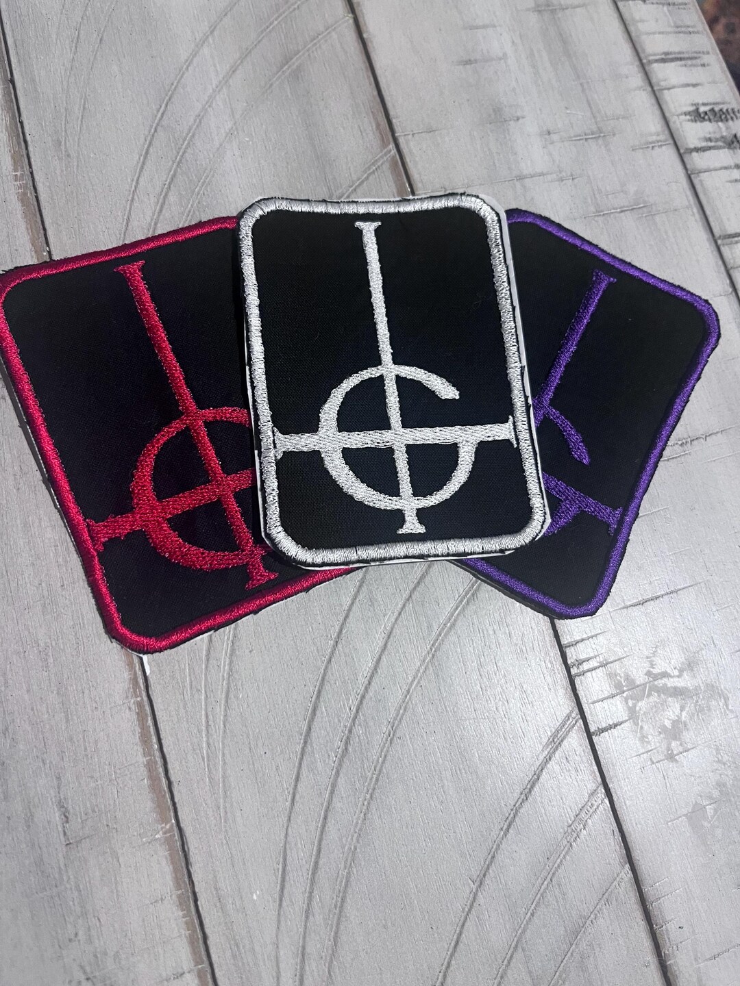 Ghost Grucifix Patch - Etsy