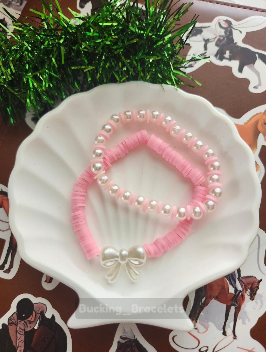 Aubrey Bloomer Set-Pink Bow