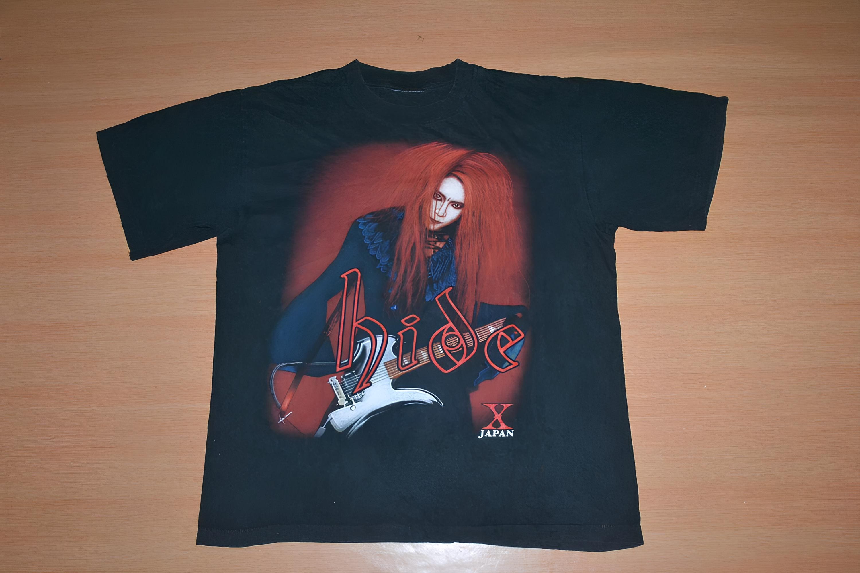 h.NAOTO×hideコラボカットソー2枚セット M Tシャツ X JAPAN 仮面ライダービルド×h.NAOTO コラボTシャツ（アート加工） 万丈龍我