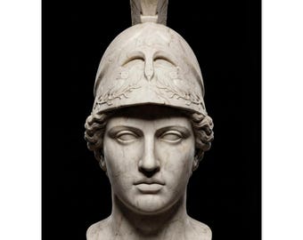 Poster Griekse godin Athena