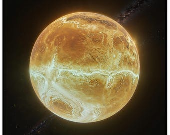 金星惑星ウォールアート