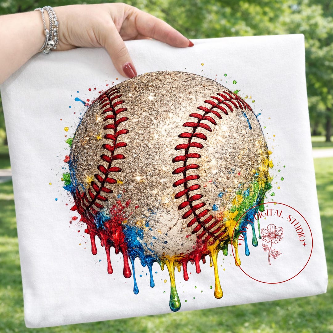 Ink Splatter Baseball Paint Drip Baseball PNG | Colorful Splash Clipart (digital Download) - Etsy