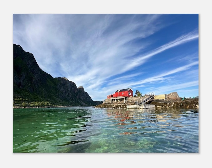 Norwegian Fisherman's Cabin Invites Deep Breaths