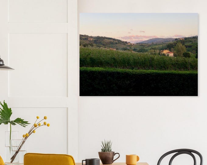 Tuscan Landscape Reminds You of Beauty Wall Art