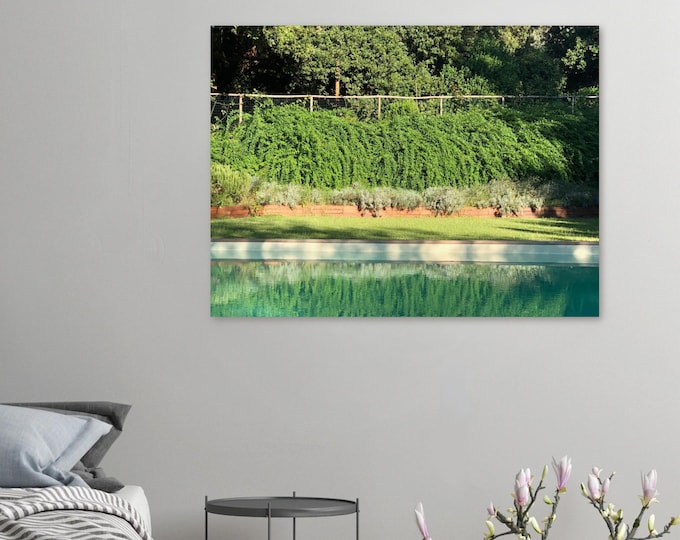 Tuscan Pool Is Inviting You to Flow Wall art