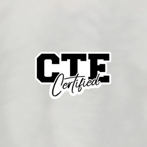 CTE zertifizierte Sticker Bundle