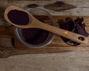 Polvo de remolacha orgánico / 100 % natural / Superalimento vegano para batidos, jugos y repostería / Sin aditivos / 56 g
