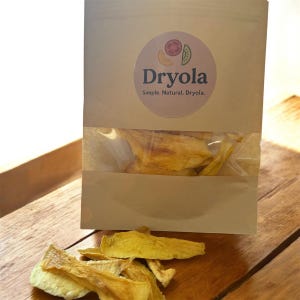 100% Natural Dried Mango/ No Sugar Added/ Tropical Snack/ Florida-Made/ Dryola
