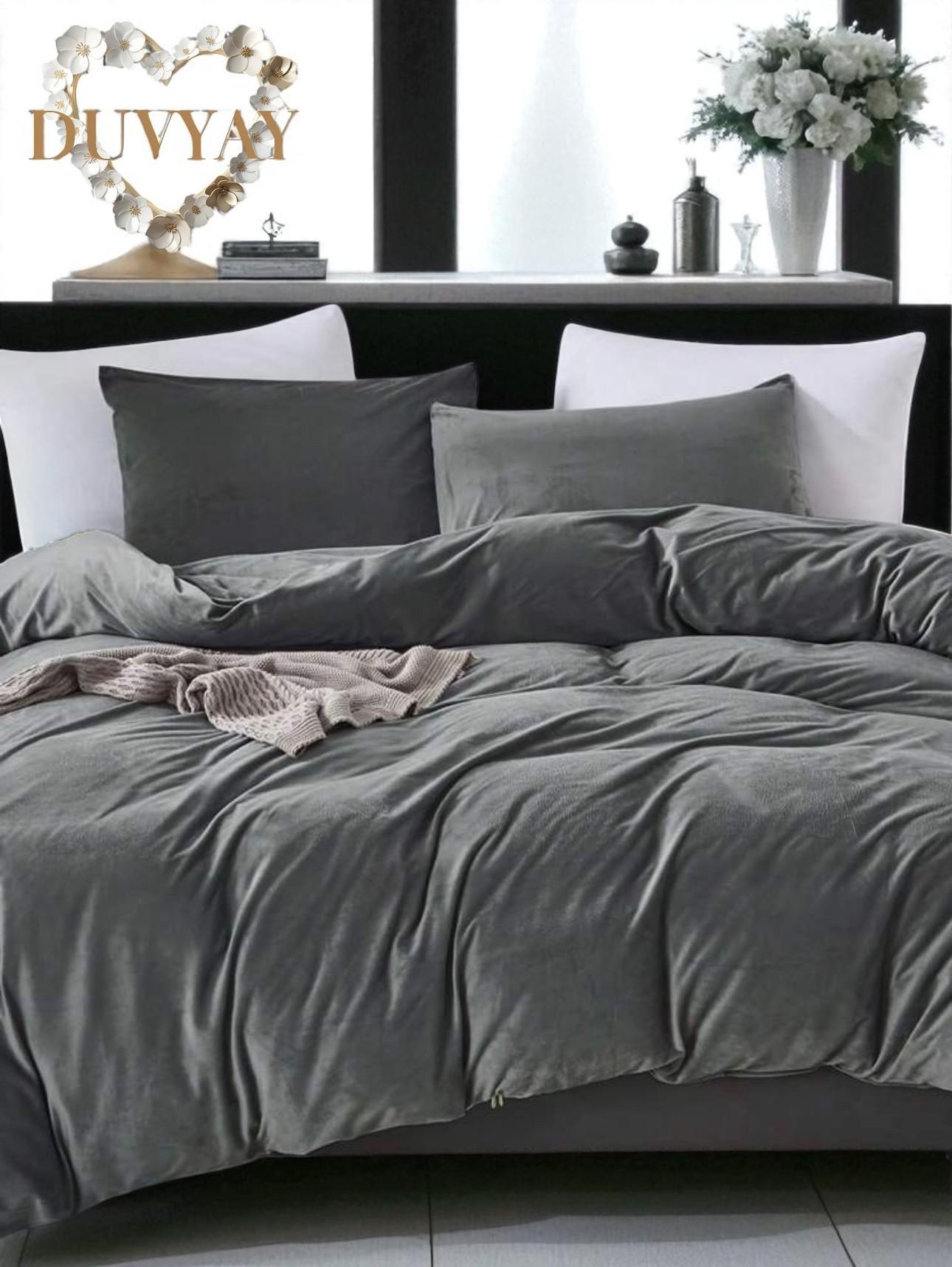 Dark Grey Comforter Canada
