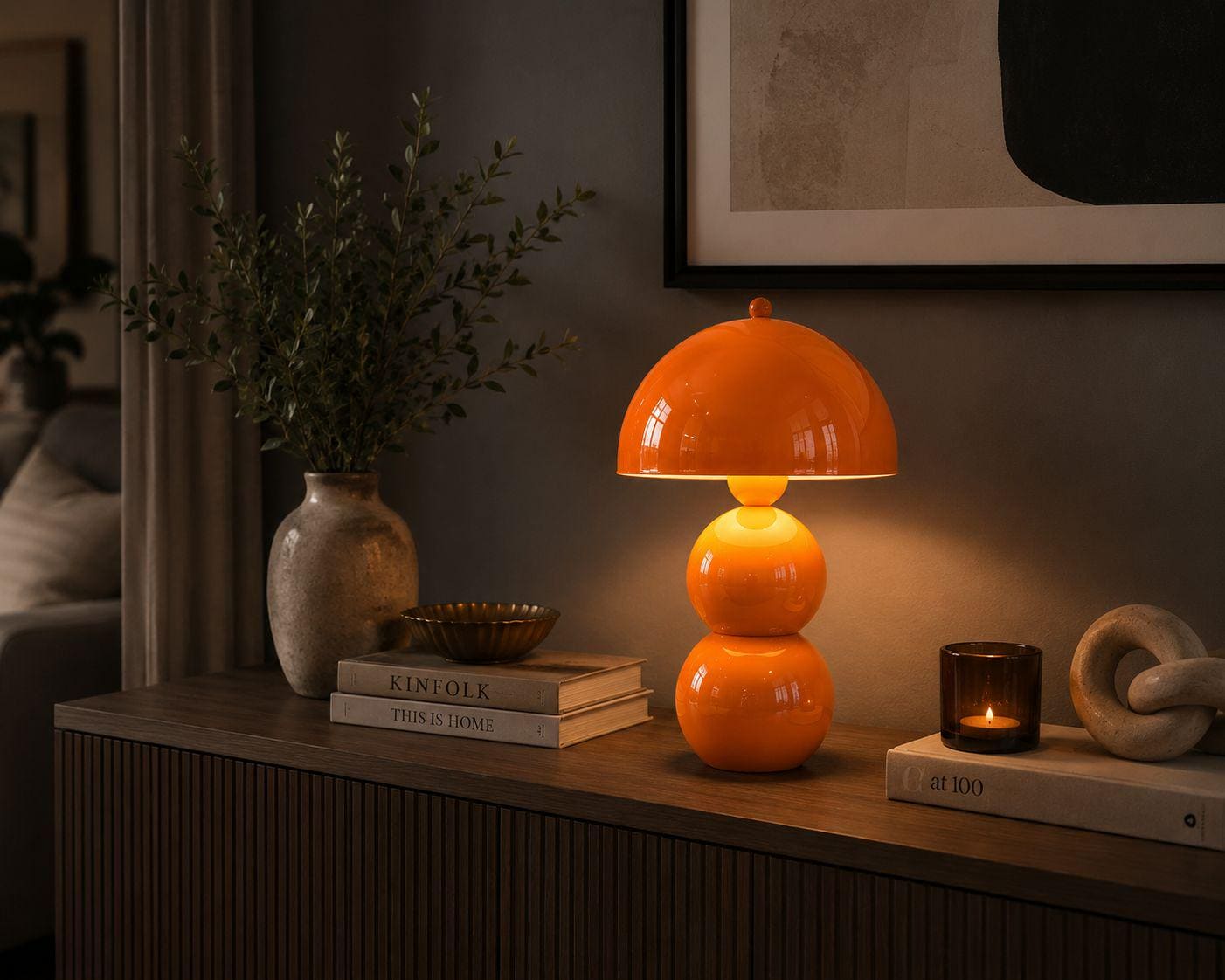 Floor lamp orange - Etsy 日本