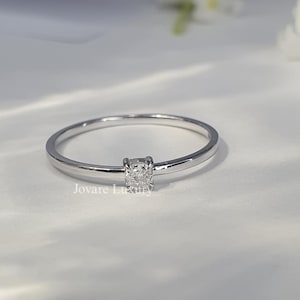 Forever Cushion Cut Solitaire Engagement Ring Cushion Lab Grown Diamond Solitaire ring in Lab Created Diamond