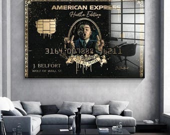 The Wolf Of Wall Street Classic Movie Financial Tycoon Pictures For Living Canvas Painting