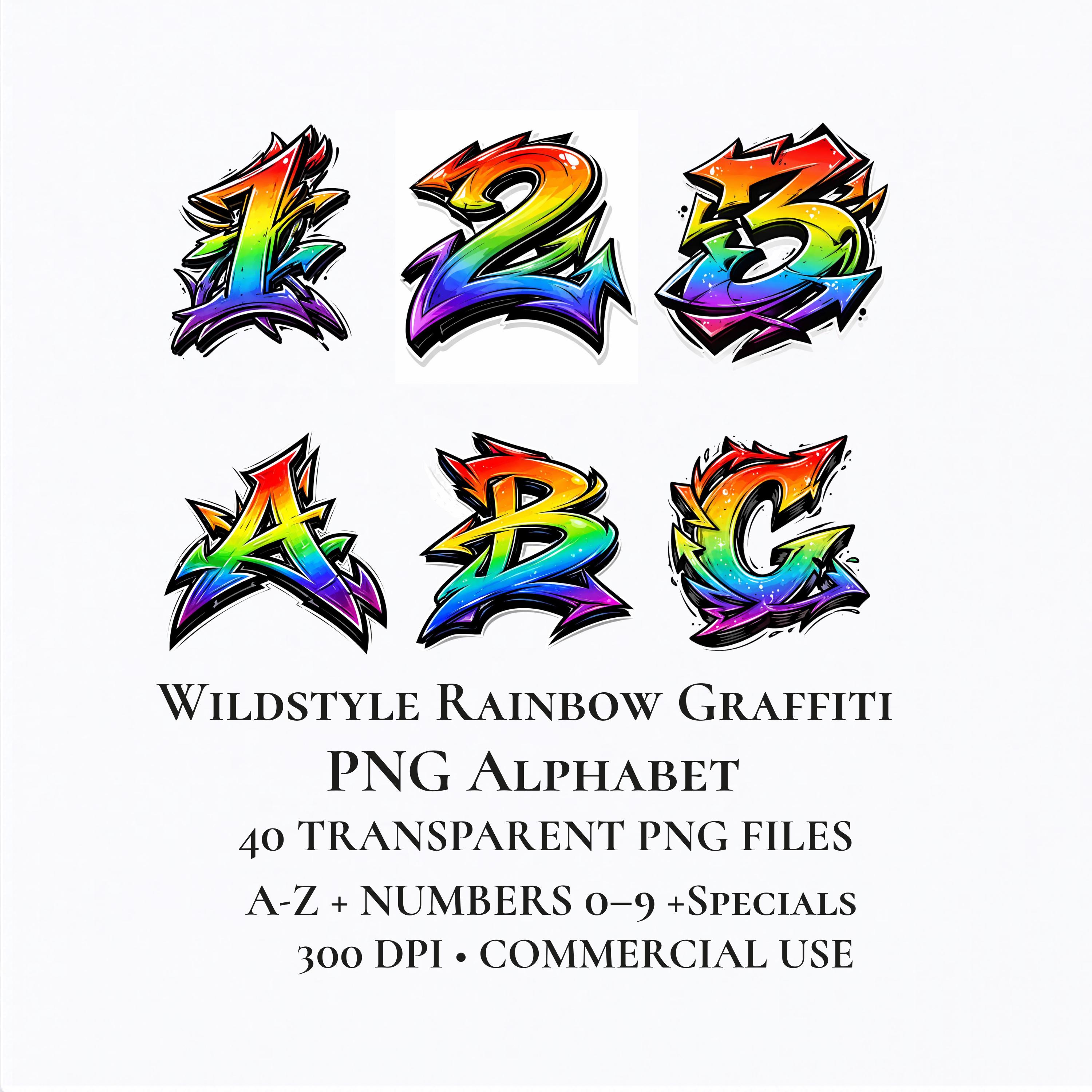 Graffiti alphabet - Etsy 日本