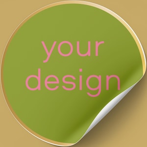 Custom Stickers | Custom Labels | Circle Logo Labels | Wedding Stickers | Personalized Labels | Business Stickers | Event Stickers