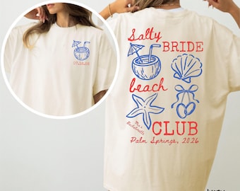 Salty Bride Beach Club Graphic T-Shirt