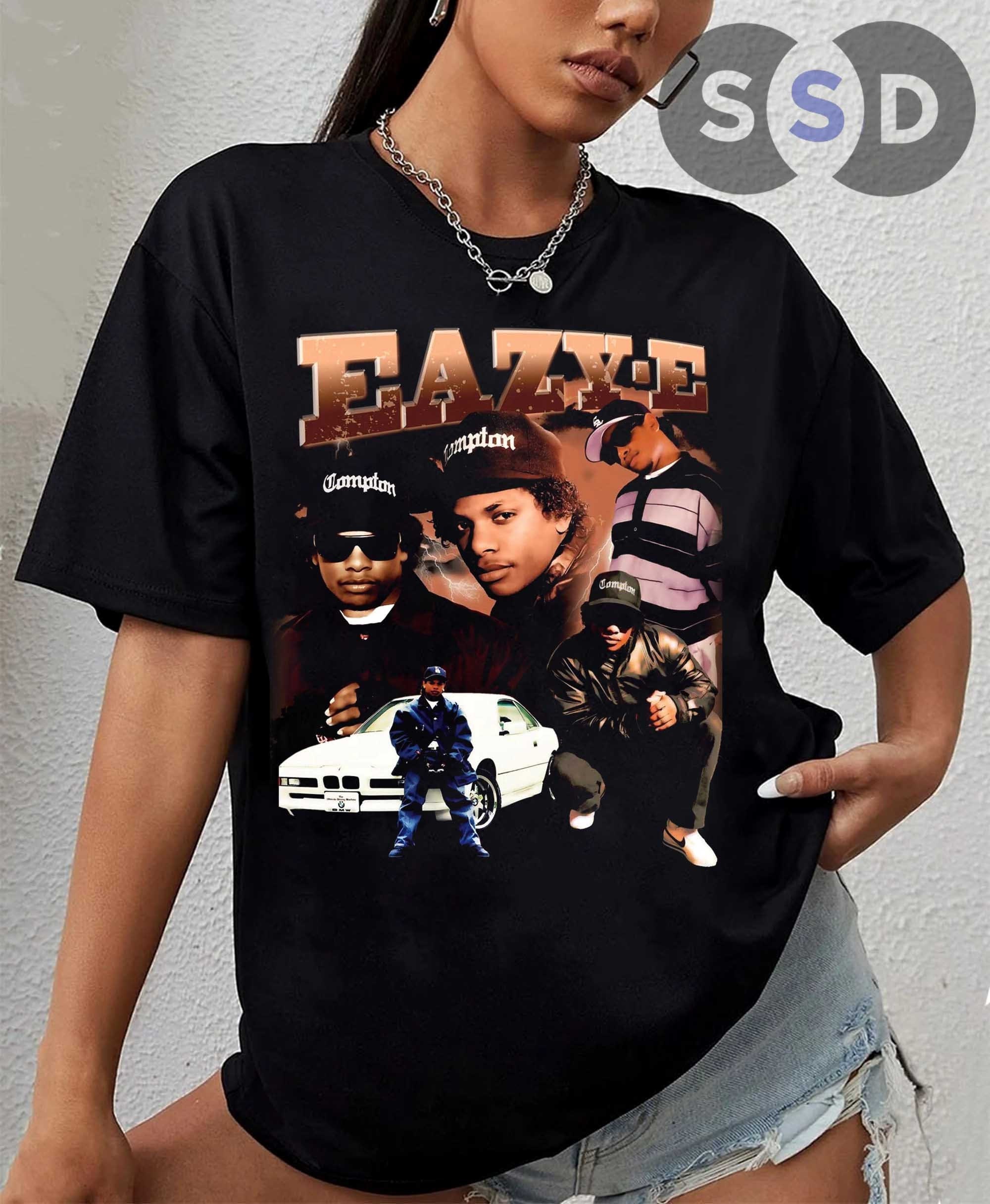 Discover Eazy E Vintage 90s Raptee Shirt, Eazy E Bootleg Rap Tee, Rap Music Lover Shirt