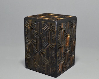 Art deco mallet box
