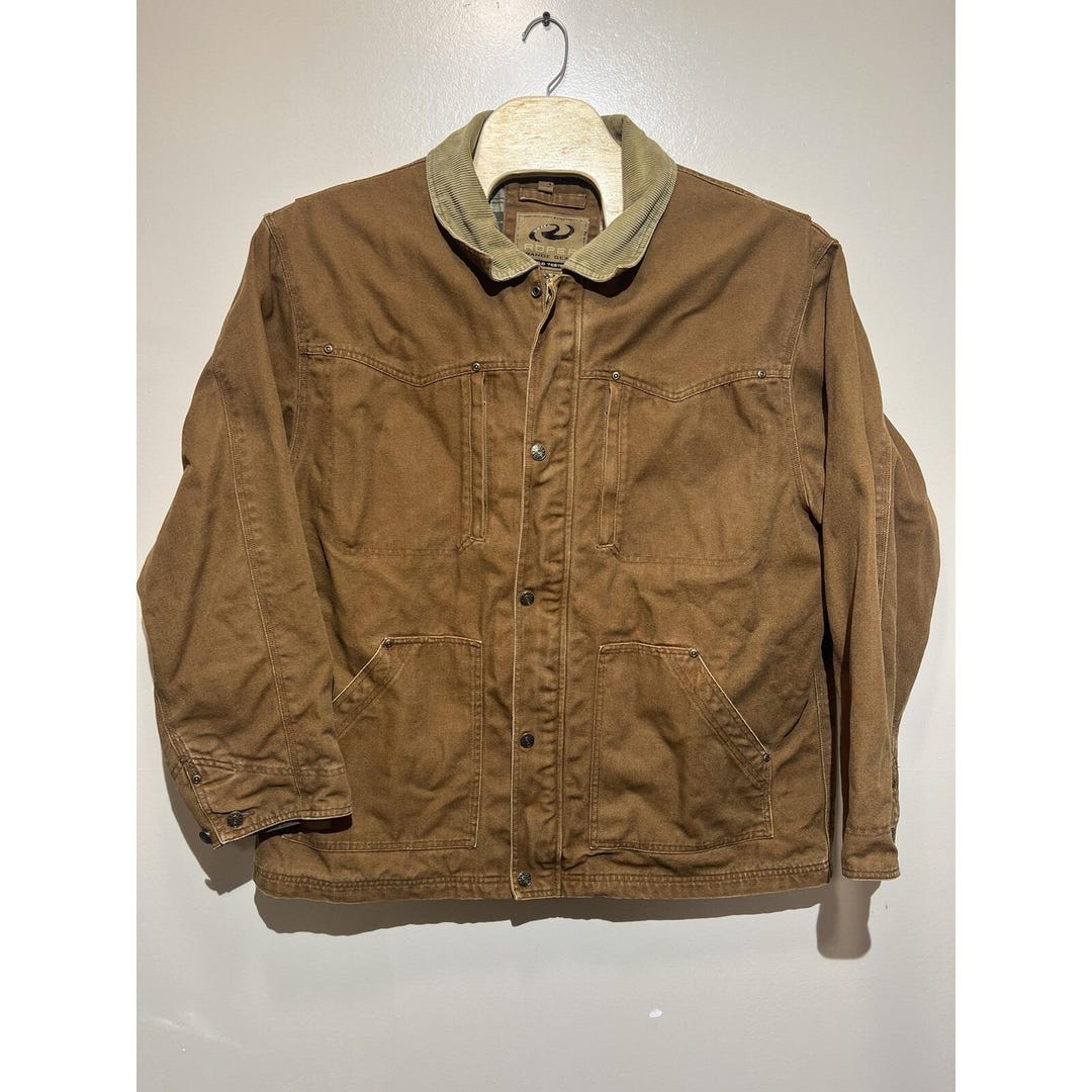 Men's Roper Range Gear Field Tested Coat With Quilted Liner Jacket 2XL ...