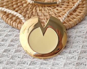 Collana con ciondolo vintage ROCHAS Paris – Gioielli di design francese – Prodotto in Francia – Pezzo da collezione