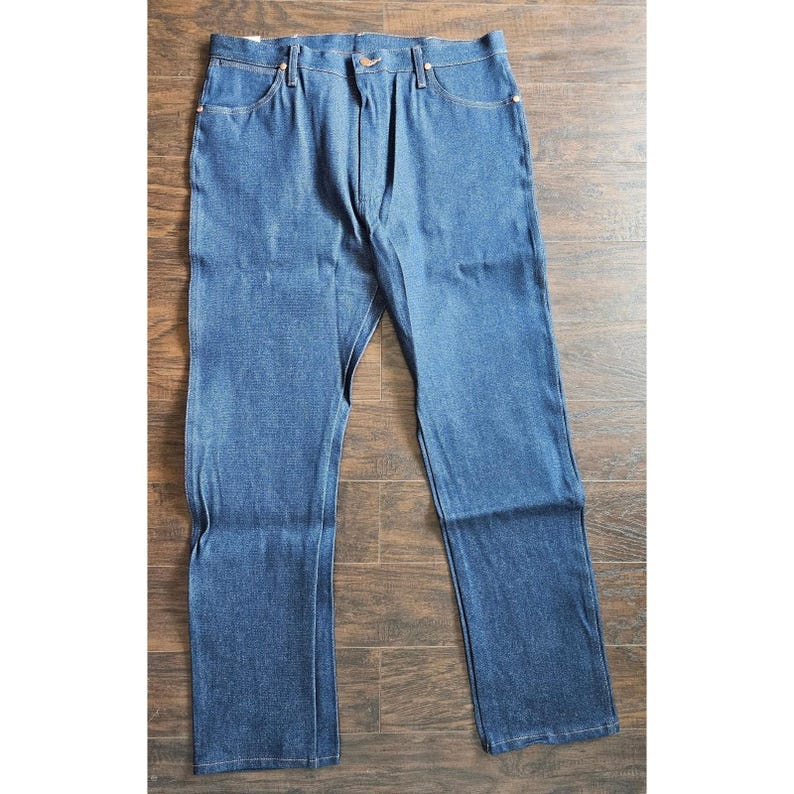 Pantalones vaqueros Wrangler Original Fit Cowboy Cut Pro Rodeo 13MWZ, nuevos, de stock antiguo, talla 38x33 imagen 2