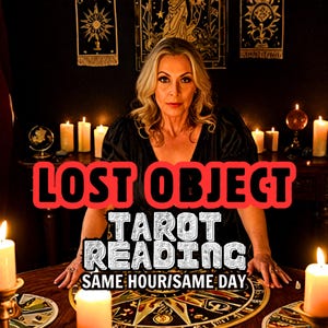 Lost Item Reading, Tarot Help, Find Object Fast, Psychic Insight, Same Day Answer, Psychic Reading, Tarot Reading, Medium Reading