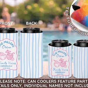 Custom Vacation Tumbler, Girls Trip Tumbler, Personalized Family Vacation Tumbler, Custom Birthday Cups, Beach Girls Trip Gifts image 17