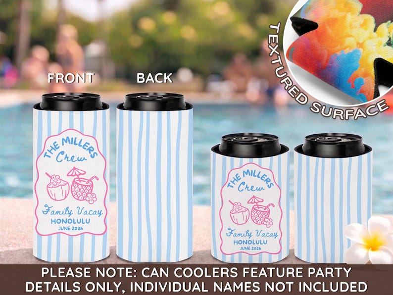 Custom Vacation Tumbler, Girls Trip Tumbler, Personalized Family Vacation Tumbler, Custom Birthday Cups, Beach Girls Trip Gifts image 17