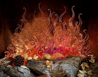 FireLight Hearth - Glowing LED Fireplace Insert