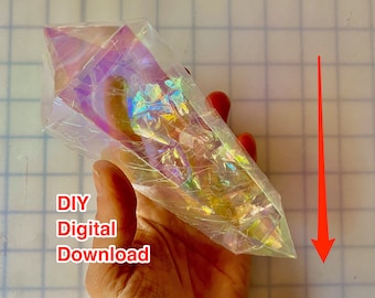 Thra Crystal Gem -  DIY Iridescent Crystal PDF Download