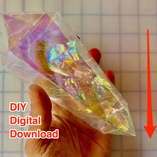 Thra Crystal Gem -  DIY Iridescent Crystal PDF Download