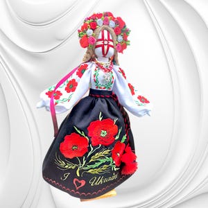A Ukrainian author&#39;s motanka doll is a traditional handmade doll as a gift, amulet, home decor, Christmas gift, souvenir, created to order.