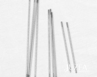 Varilla extensora de bolígrafo con cuentas, suministros para bolígrafos de metal para bricolaje